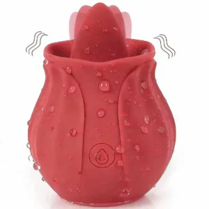 Powerful Licking Vibrator or Women Rose G Spot Clitoris Stimulator Powerful Oral Vagin Massager Masturbation Sex Toys Adult 18+