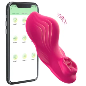 Mini Wearable Vibrator for Female Clit Stimulator Wireless Bluetooth APP Control Vibrating for Women Masturbator Adult Sex Toys
