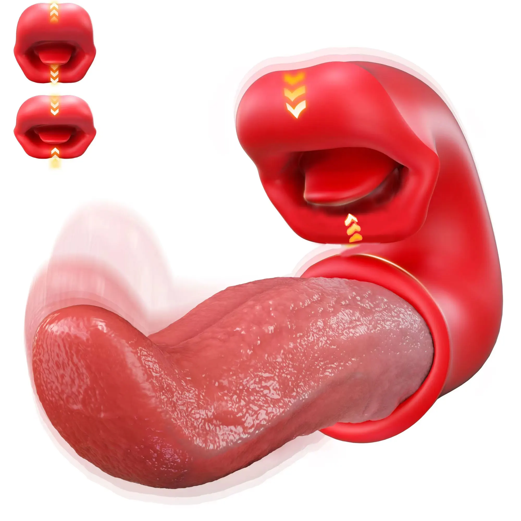 3 in 1 Tongue Licking Vibrator for Women G-spot Clitoral Stimulator Dildo Vagina Massager Female Masturbation Sex Toys for Adult