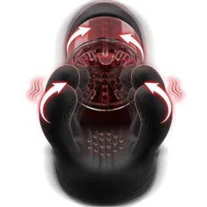 Adult Male Sex Toy Penis Stimulator Massager 9 Vibration Rotation Suction Modes USB Rechargeable Masturbation Cup Adult Supplies