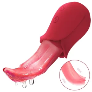 Realistic Tongue Vibrator Female Powerful G Spot Clitoris Stimulator Thrusting Vagin Massager Masturbation Sex Toys for Women