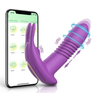 APP Remote Control Thursting Wearable Panties Vibrator G-Spot Clitoris Vibrator for Women Female Masturbation Sex Toy for Women
