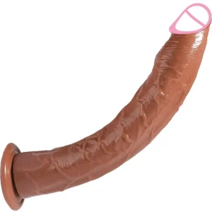 13 inch Realistic Dildo with Strong Suction Cup Huge Dildo Black Jelly Dildos Big Penis Anal Plug Butt Sex Toys for Women Men